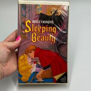 Disney Sleeping Beauty VHS 1986 Black Diamond Classics Rare Vintage Tape